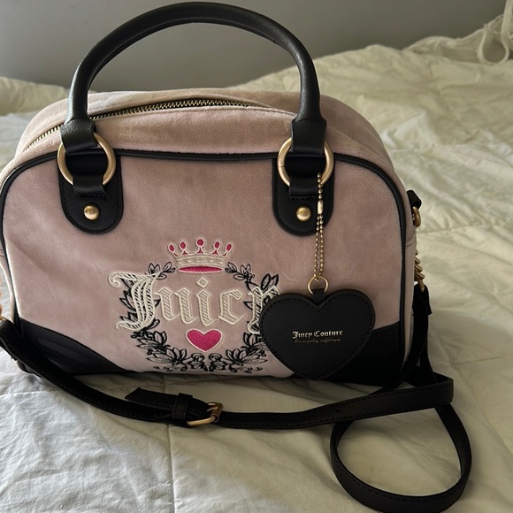 Juicy Couture Pink and Black Women's Bag - Picture 2 of 12